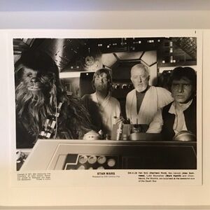 Star Wars A New Hope promo print # SW-K-29.  1977